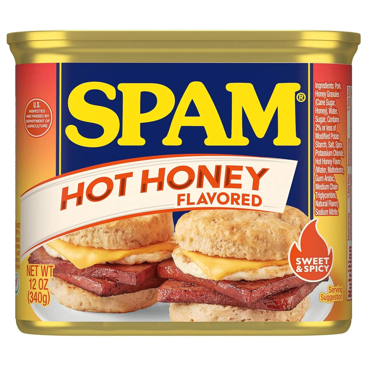SPAM Hot Honey 12oz Can