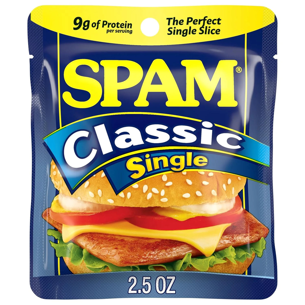 Spam Single Classic, 2.5 Ounce Pouch (Pack of 24)