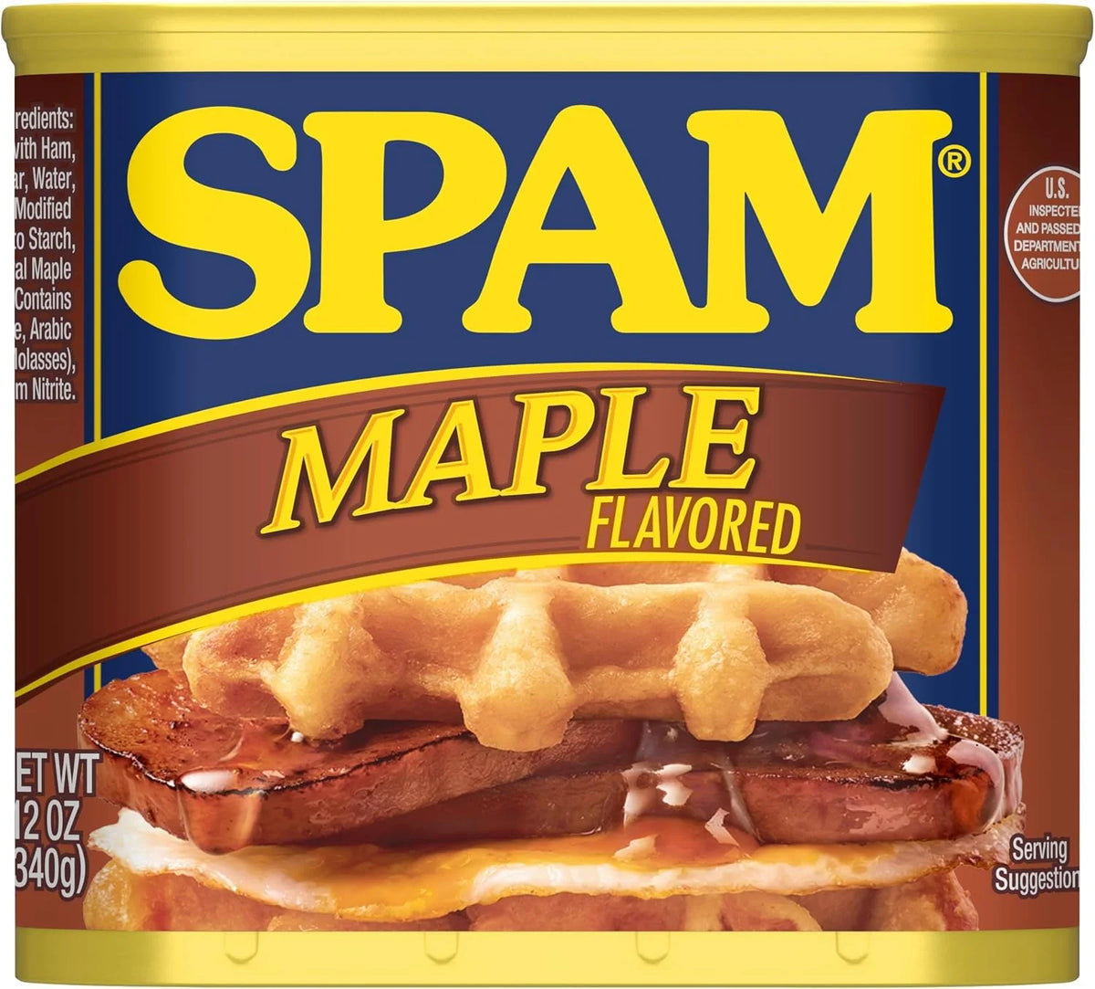 SPAM Maple, 12 oz. can (Pack of 5)
